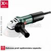 Metabo W 850-125 Brúska je vybavená 850 W motorom s 11 500 ot/min. Pre rýchlu a jednoduchú výmenu 125 mm kotúčov s použitím jediného kľúča a ochranou proti opätovnému spusteniu (REstart-Protection).