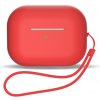 Hurtel Silicone Case puzdro pre AirPods 1 / 2 so šnúrkou na zápästie 9145576279113