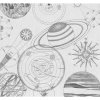 Komar Vliesová fototapeta Cosmos Sketch 300 x 280 cm