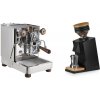 Lelit Bianca PL162T V3 + Eureka Mignon Single Dose, Black & Oak