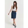 Gant Denim Skirt Mid Blue