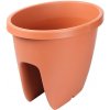 Plastkon Balconia OVI balkónový kvetináč 30 cm terakota