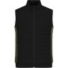 James & Nicholson vesta JN 1864 s podšívkou pánská COT021864ajj00-black/olive