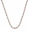 Strieborná retiazka Hot Diamonds Emozioni Silv and Rose Gold Bead Chain 18