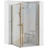Rea Sprchovací kút Fargo L.Gold 90x90 REA-K4903
