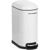 SONGMICS Odpadkový kôš 10 l biely