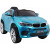 RAMIZ ELEKTRICKÉ AUTÍČKO BMW X6 - LAKOVANÉ - MODRÉ - MOTOR 2X45- BATÉRIA 2 x 6V/7Ah - 2026