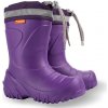 DEMAR MAMMUT S 0301K / Detské zateplené čižmy - fialová 38-39