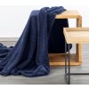 EUROFIRANY DEKA Z MIKROFLANELU LORI 170X210 CM TMAVOMODRÁ