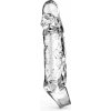 Get Real by ToyJoy Extension Sleeve Medium, priehľadný návlek na penis 16 x 3 cm