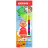 Plastelína, 200 g, 10 farieb, KORES Plastilina