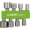 Extol Craft Hlavice nástrčné so 6-hrannou stopkou 1/4“, 8-dielna sada