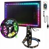 LED RGB pásik podsvietenie TV televízora s diaľkovým ovládaním USB sada 3m IP20