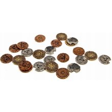Kovové mince Orkové sada 24 mincí