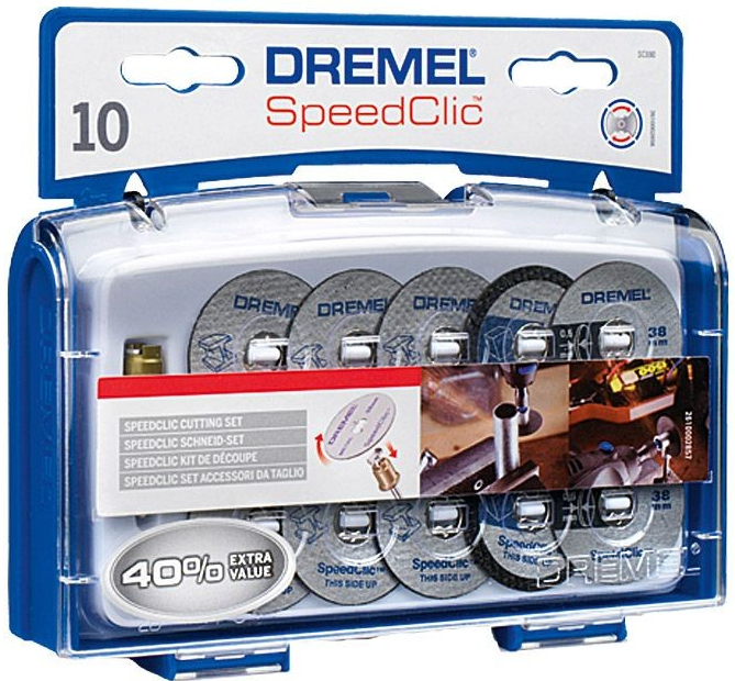 Súprava príslušenstva rýchloupínania Dremel EZ SpeedClic (SC690) (2615S690JA)