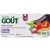 GOOD GOUT Bio špagety s baklažánom a hovädzím mäsom 8m+ 2 x 190 g