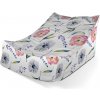 Sablio Sedací vak Lounge Letné kvety - 120 x 100 x 80 cm