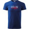 Cycling ekg - Tričko extra veľké (5-8XL) - 5XL ( Kráľovská modrá )