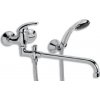 Novaservis Metalia 55 - Vaňová batéria nástenná, komplet, chróm 55037,0