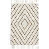 MADAM STOLTZ Predložka do kúpeľne Off White/Dijon 60 × 90 cm