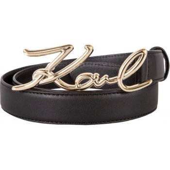 Karl Lagerfeld opasok K/SIGNATURE BELT čierna