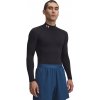 Pánske tričko Under Armour UA CG Armour Comp Mock čierna|2XL