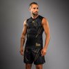 Rashguard Venum Serpenti – bez rukávov – Black/Silver/Gold Velikost: M