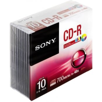 Sony CD-R 700MB 48x, 10ks