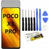 LCD DISPLEJ XIAOMI POCO X3 PRO ČIERNY, DOTYK + nástroje + lepidlo
