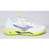 Mizuno WAVE STEALTH 6 White/Lightning Yellow/Dazzlin UK 9,5 / US 10,5 / EUR 44 / CM 28,5