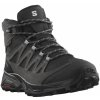 Salomon X Ward Leather Mid Gtx 471817 pánské vyšší nepromokavé trekové boty phantom