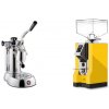 La Pavoni Stradivari Professional Lusso + Eureka Mignon Specialita, CR yellow