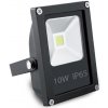 Reflektor LED 20W, zz, 6400K, 1400lm, IP65 230V, IP65, čierne telo, SLIM (GTV)