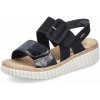 Dámske sandále RIEKER 69260-00 čierna S5 42