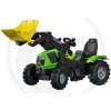 Rolly Toys Šľapací traktor Deutz Agrotron s čelným nakladačom