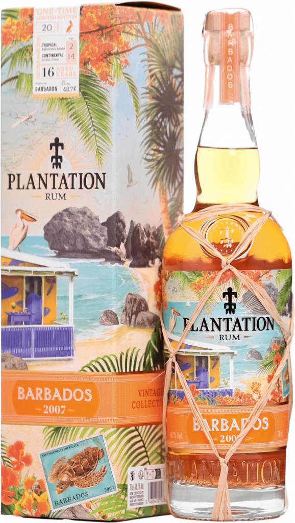 Plantation Single Vintage Barbados 2007 48,7% 0,7 l (kartón)