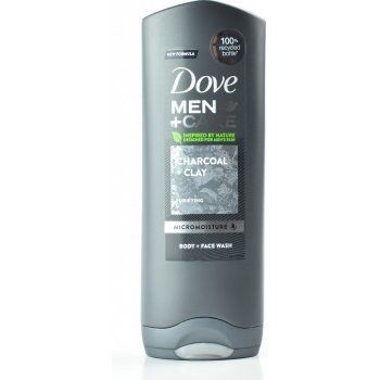 Dove Men+ Care Charcoal Clay sprchový gél 250 ml