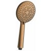 SAPHO Ručná masážna sprcha, 5 režimov sprchovania, silikónové trysky, priemer 120 mm, ABS/matná meď SK879PG