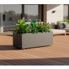 Herstera Cube Balcony M kvetináč, 60x25x25 cm antracitová HG08973803