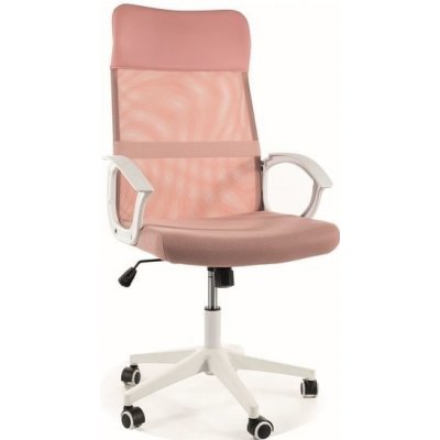 SIGNAL Kancelárska stolička Q-026 ružová