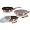 BERLINGERHAUS Sada pánví s odnímatelnou rukojetí 5 ks Rosegold Metallic Line BH-7054