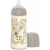 SUAVINEX | Dojčenská fľaša WONDERLAND 360ml FYZIOL PRŮTOK L - LIBERTY KRÉMOVÁ