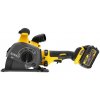 Fréza drážkovacia 54V FLEXVOLT 2x6,0Ah DEWALT DCG200T2