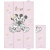 CEBA Podložka prebaľovacia cestovná 50x80 Disney Minnie & Mickey Pink