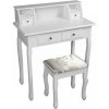 Dekoratívny stolík so stoličkou RODES NEW, biely