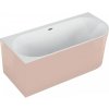 Polimat Sola 160x75 voľne stojaca akrylátová vaňa, ružová Dĺžka vane: 160 cm, Orientácia: pravá, 00126