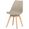 stolička jedálenská, cappuccino plast, CT-X7055 CAP