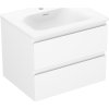 Mexen Orio kúpeľňová skrinka 60 cm s umývadlom Vela, 2 zásuvky, biela matná - 91A10-06047-2-BFF01-W23M01