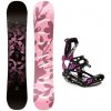Gravity Empire 24/25 dámsky snowboard + Raven Fastec FT360 black/fuchsia viazanie + zľava 16 € na príslušenstvo - 155 cm + S (EU 35-40)