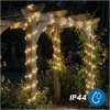 Girlanda solárna záhradná 100x LED dekoračná 11, 9m had 3000K teplá DALEN LUMILED